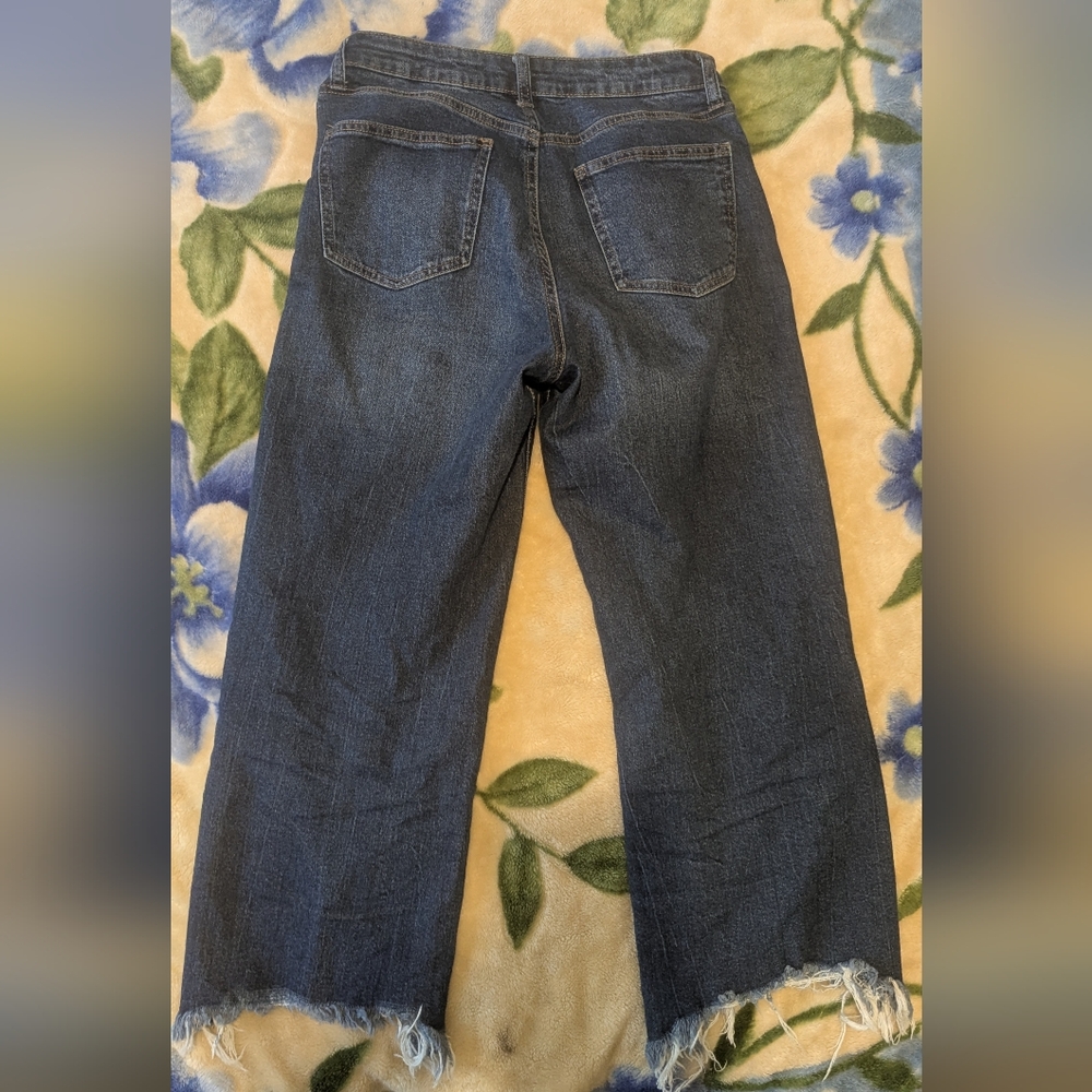 Celebrity Pink Blue Flare Jeans - Picture 5 of 5